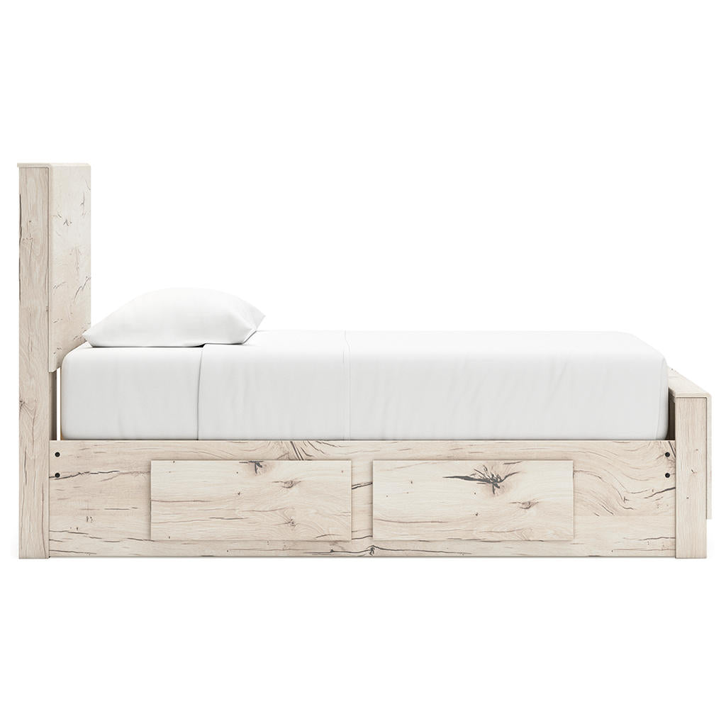 Lawroy Twin Panel Bed with Storage, Dresser and Mirror Signature Design by Ashley® Uncategorized