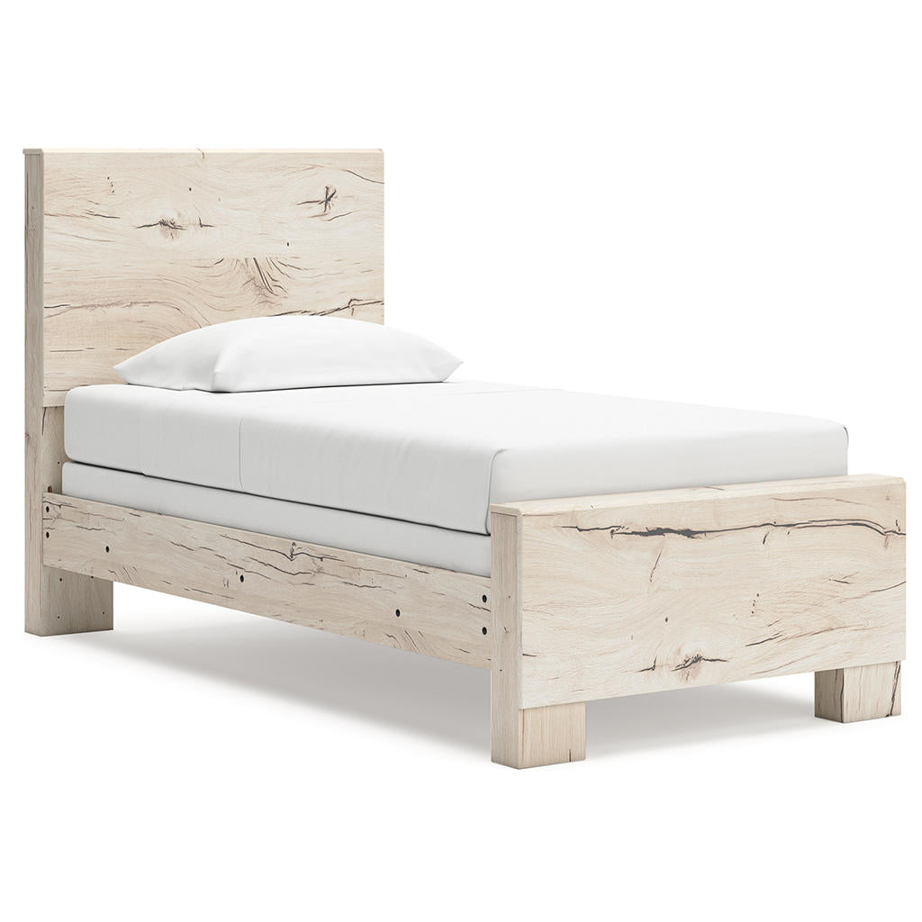 Lawroy Twin Panel Bed, Dresser and Mirror Benchcraft® Uncategorized