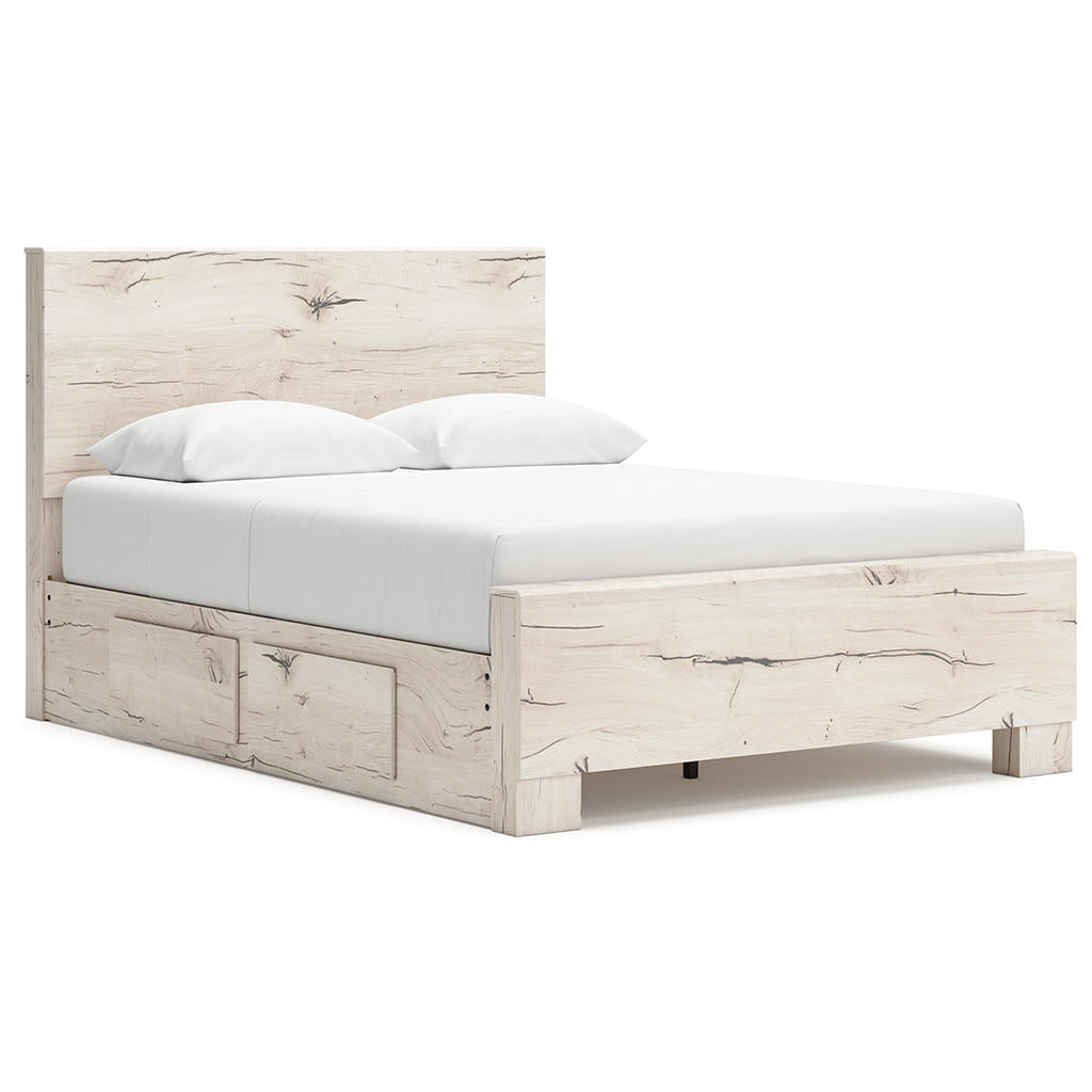 Lawroy Queen Panel Bed with Storage Signature Design by Ashley® Bedroom