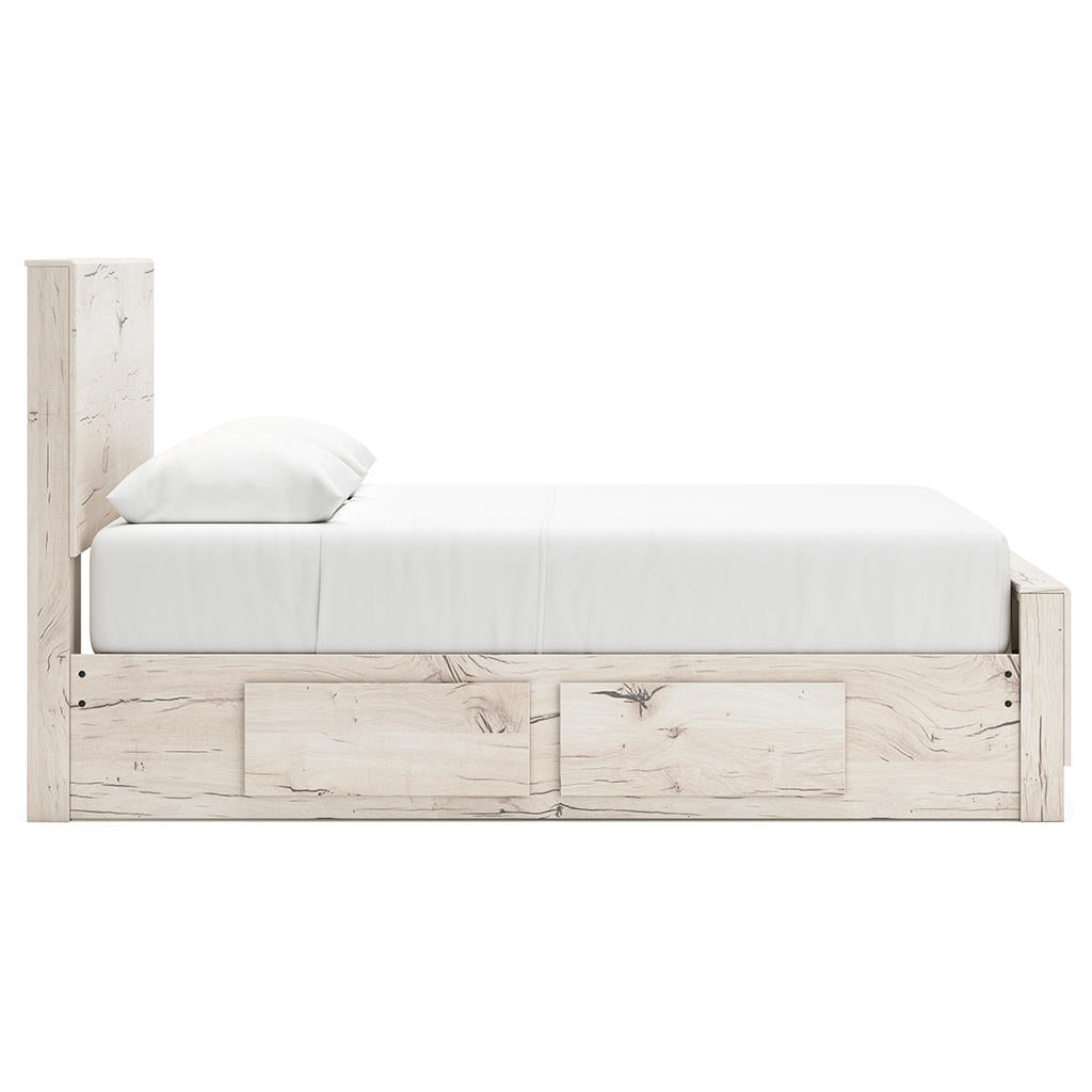 Lawroy Queen Panel Bed with Storage, Dresser and Mirror Signature Design by Ashley® Uncategorized