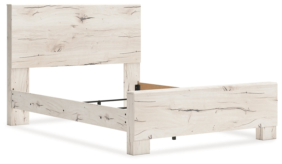 Lawroy Queen Panel Bed, Dresser and Mirror