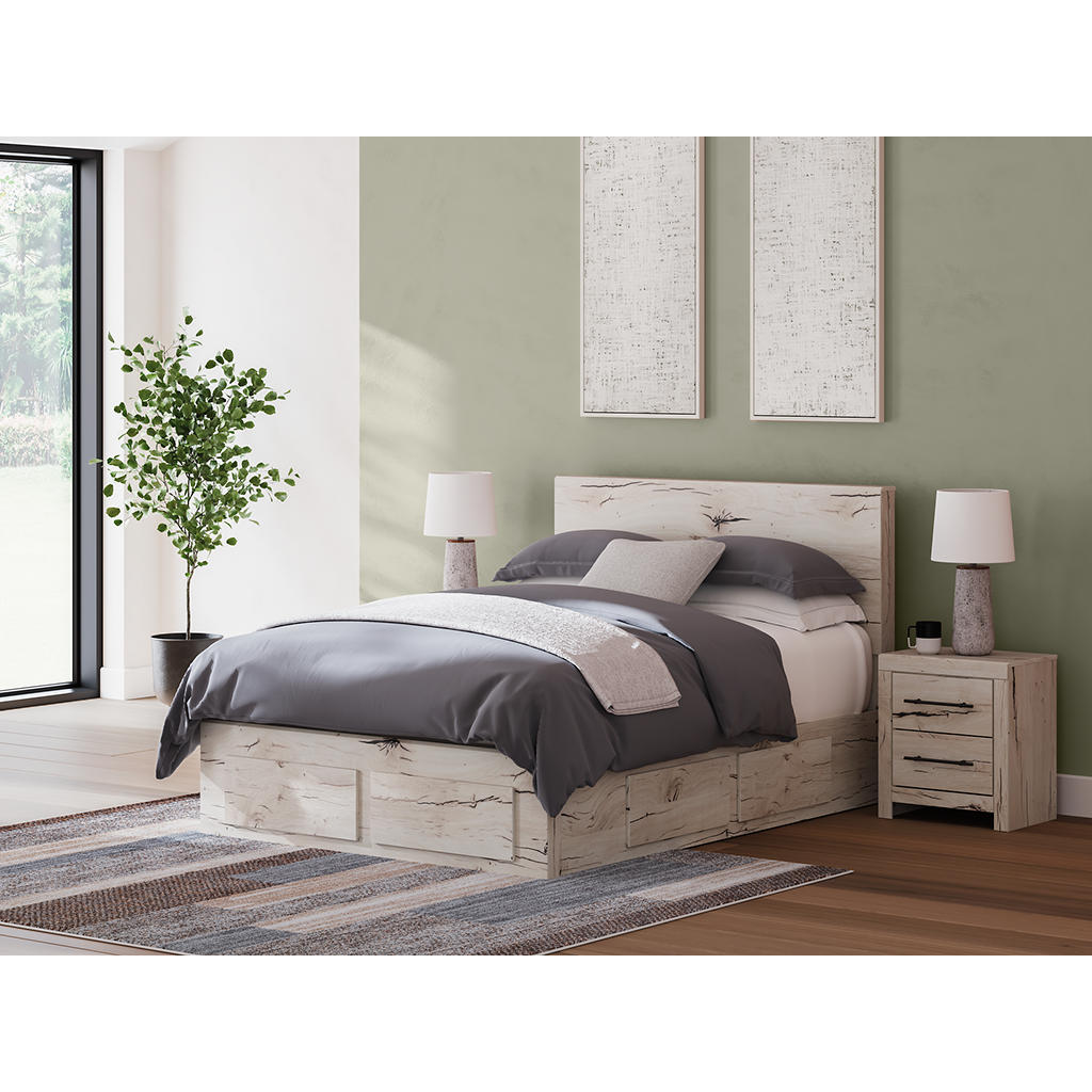 Lawroy Queen Panel Storage Bed, Dresser and Mirror Signature Design by Ashley® Uncategorized