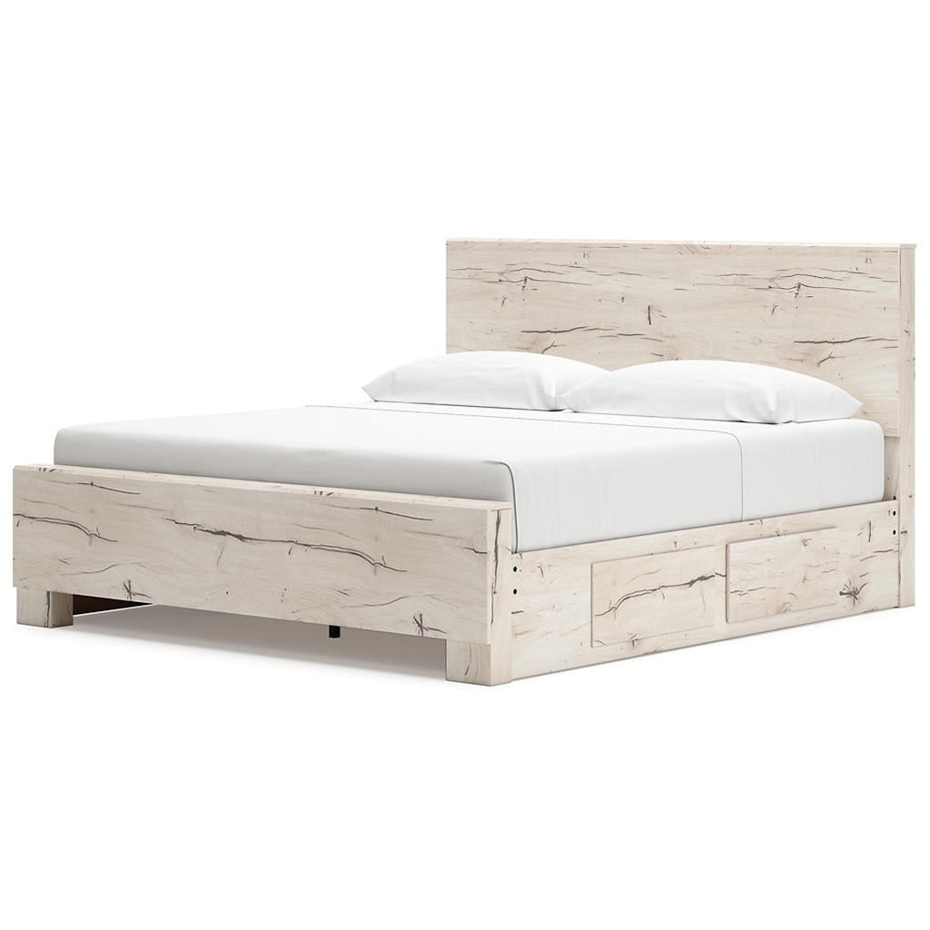 Lawroy King Panel Bed with Storage, Dresser and Mirror Signature Design by Ashley® Uncategorized
