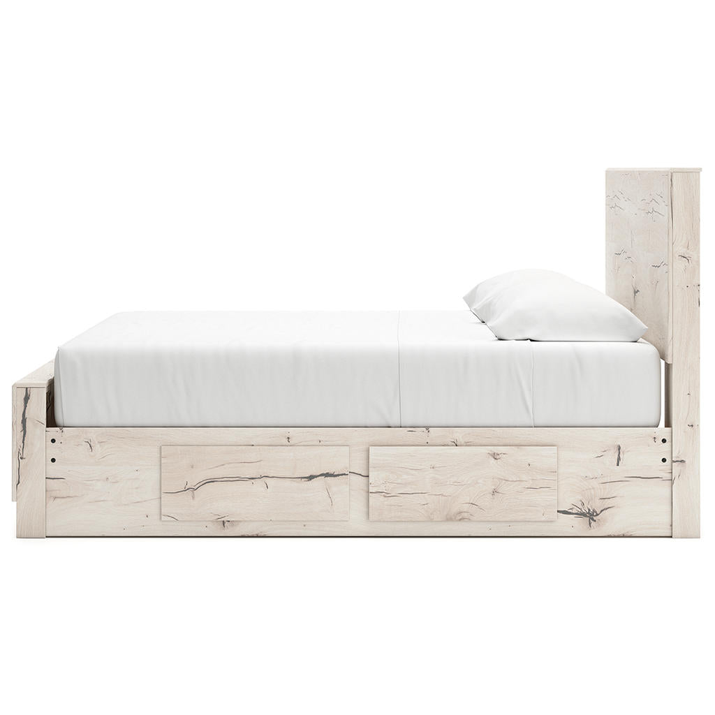 Lawroy King Panel Bed with Storage, Dresser and Mirror Signature Design by Ashley® Uncategorized