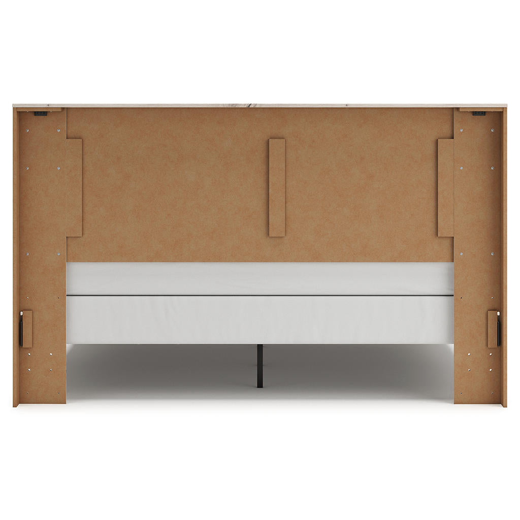 Lawroy King Panel Bed, Dresser and Mirror Benchcraft® Uncategorized