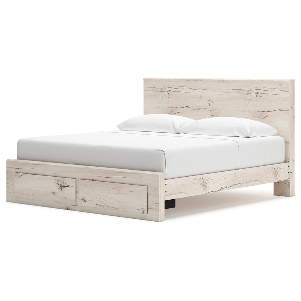 Lawroy King Panel Storage Bed, Dresser, Mirror, Chest and 2 Nightstands Signature Design by Ashley® Uncategorized