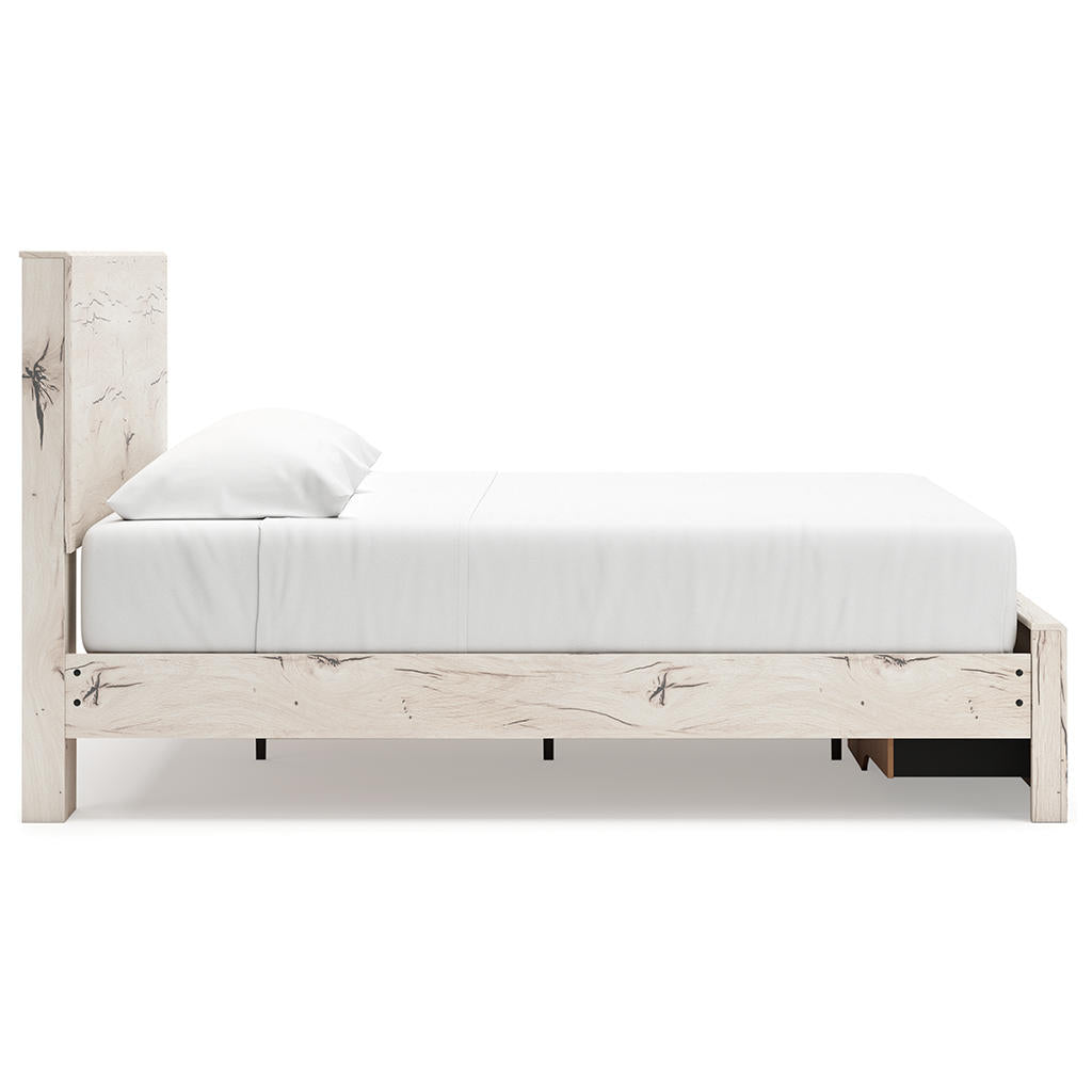 Lawroy King Panel Storage Bed, Dresser, Mirror, Chest and 2 Nightstands Signature Design by Ashley® Uncategorized