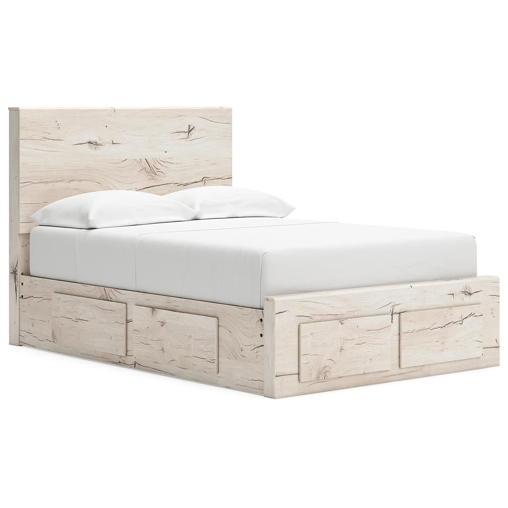 Lawroy Full Panel Storage Bed, Dresser and Mirror Signature Design by Ashley® Uncategorized