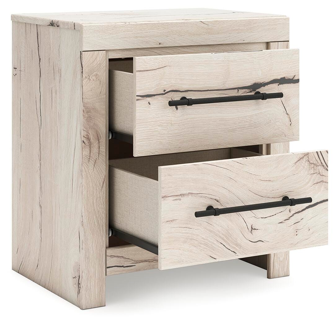 Lawroy Queen Panel Storage Bed, Dresser, Mirror, Chest and Nightstand