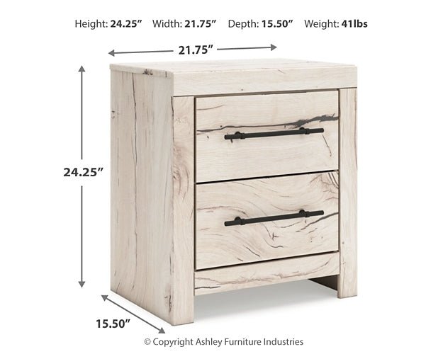 Lawroy Twin Panel Bed with Storage and Nightstand Signature Design by Ashley® Uncategorized
