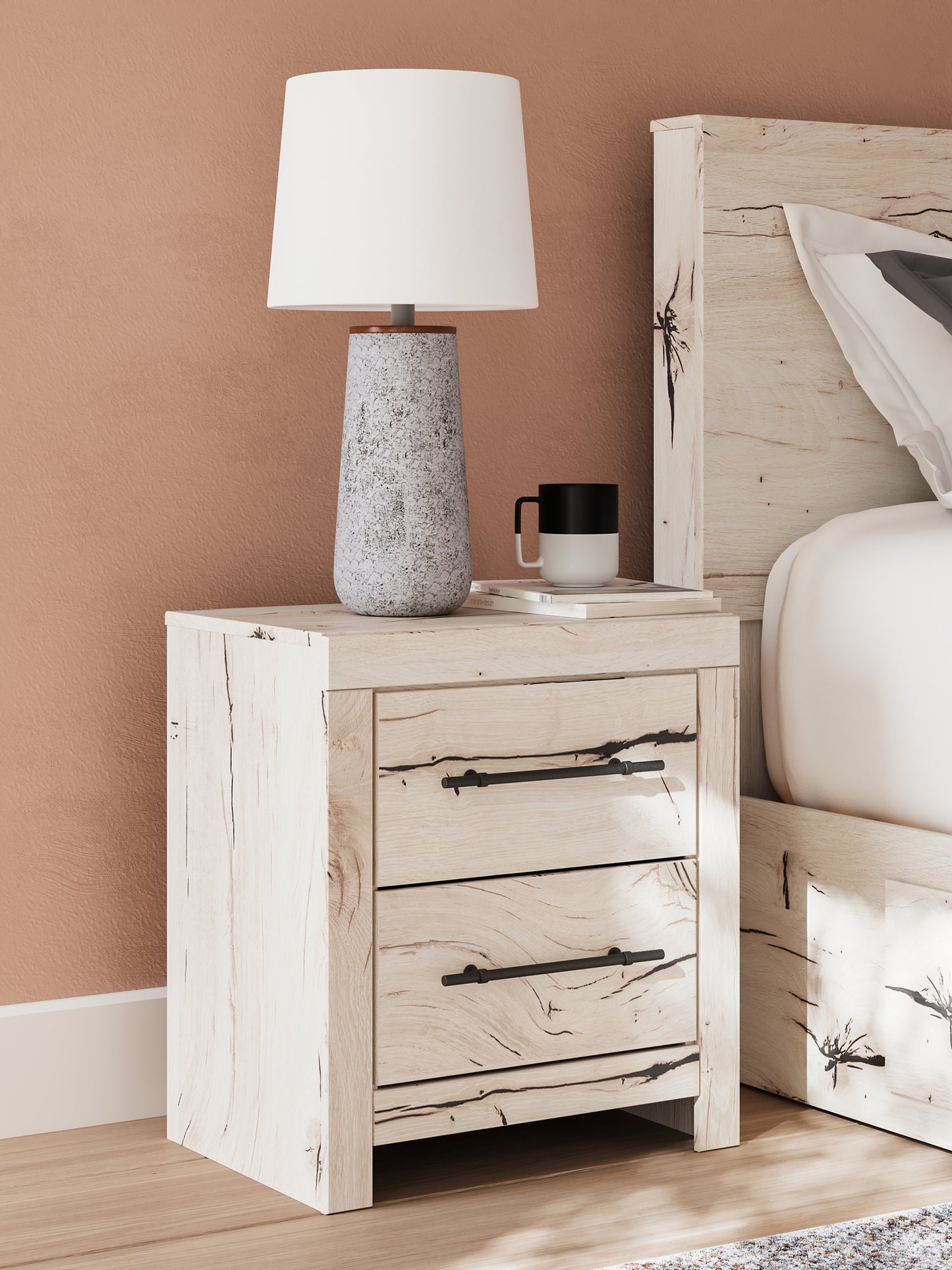 Lawroy Twin Panel Bed with Storage and Nightstand Signature Design by Ashley® Uncategorized