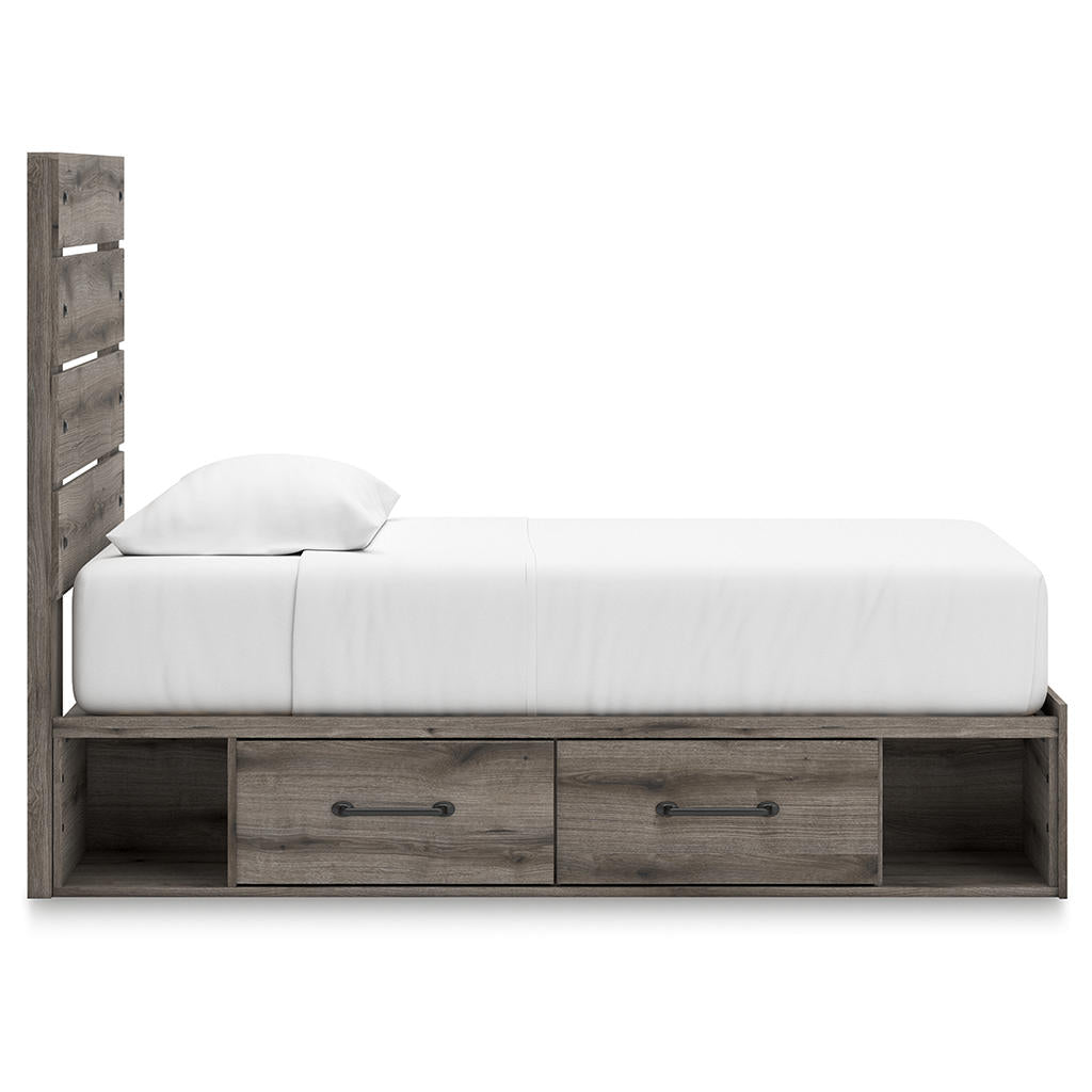 Graystorm Twin Panel Storage Bed Signature Design by Ashley® Beds