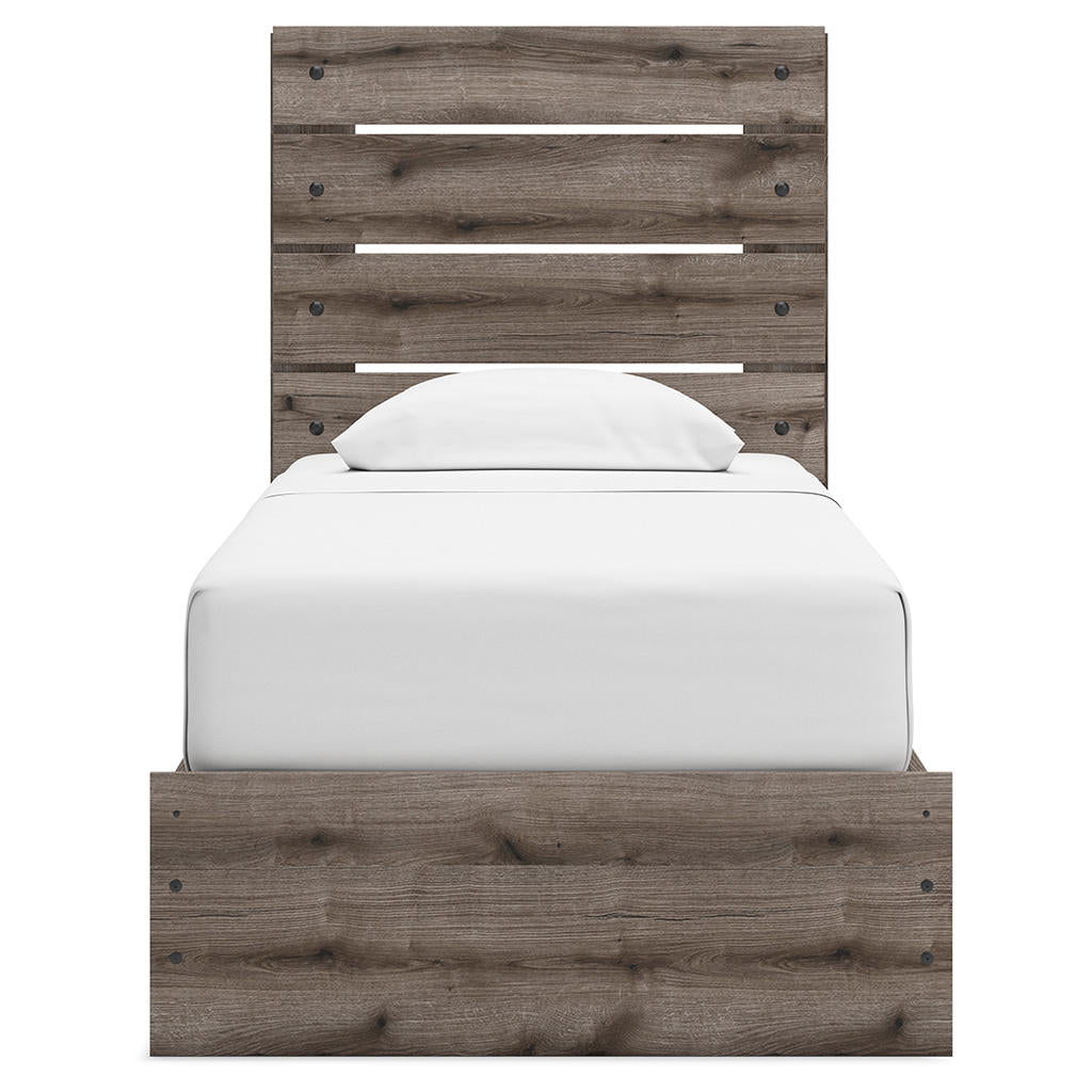 Graystorm Twin Panel Bed with Storage Signature Design by Ashley® Beds
