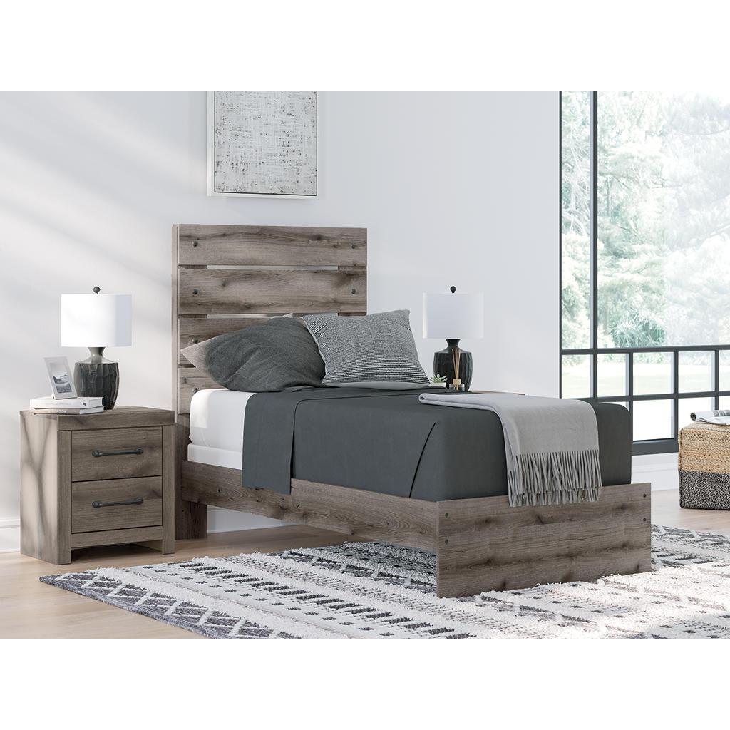 Graystorm Twin Panel Bed Signature Design by Ashley® Beds