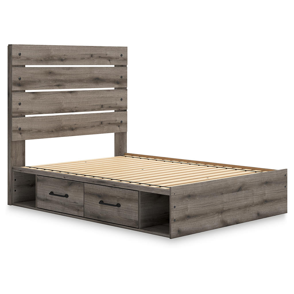 Graystorm Full Panel Storage Bed Signature Design by Ashley® Beds