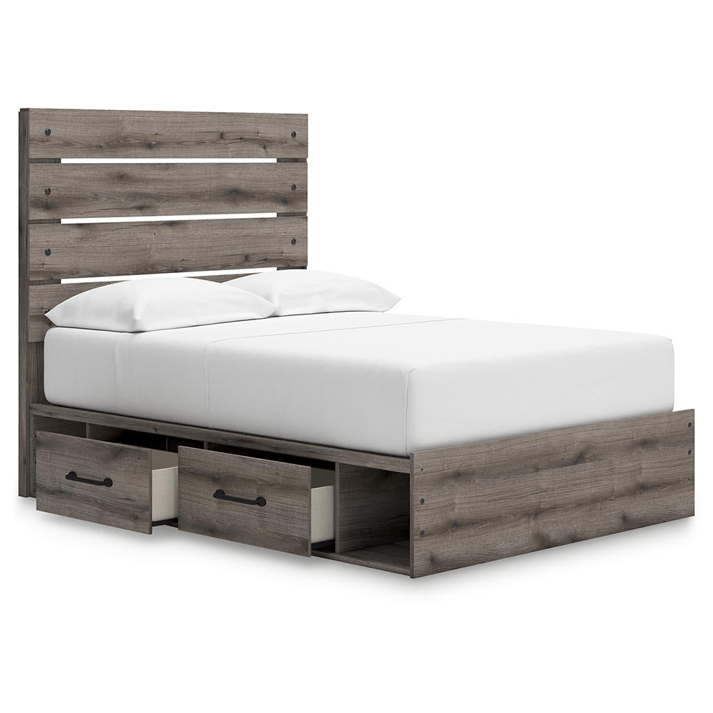 Graystorm Full Panel Storage Bed Signature Design by Ashley® Beds