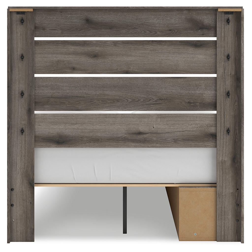 Graystorm Full Panel Storage Bed Signature Design by Ashley® Beds