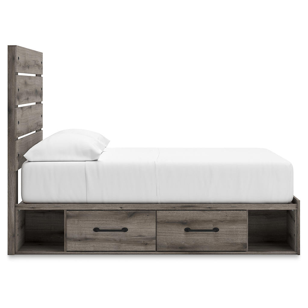 Graystorm Full Panel Storage Bed Signature Design by Ashley® Beds