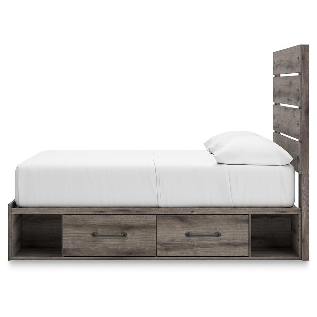 Graystorm Full Panel Bed with Storage Signature Design by Ashley® Beds