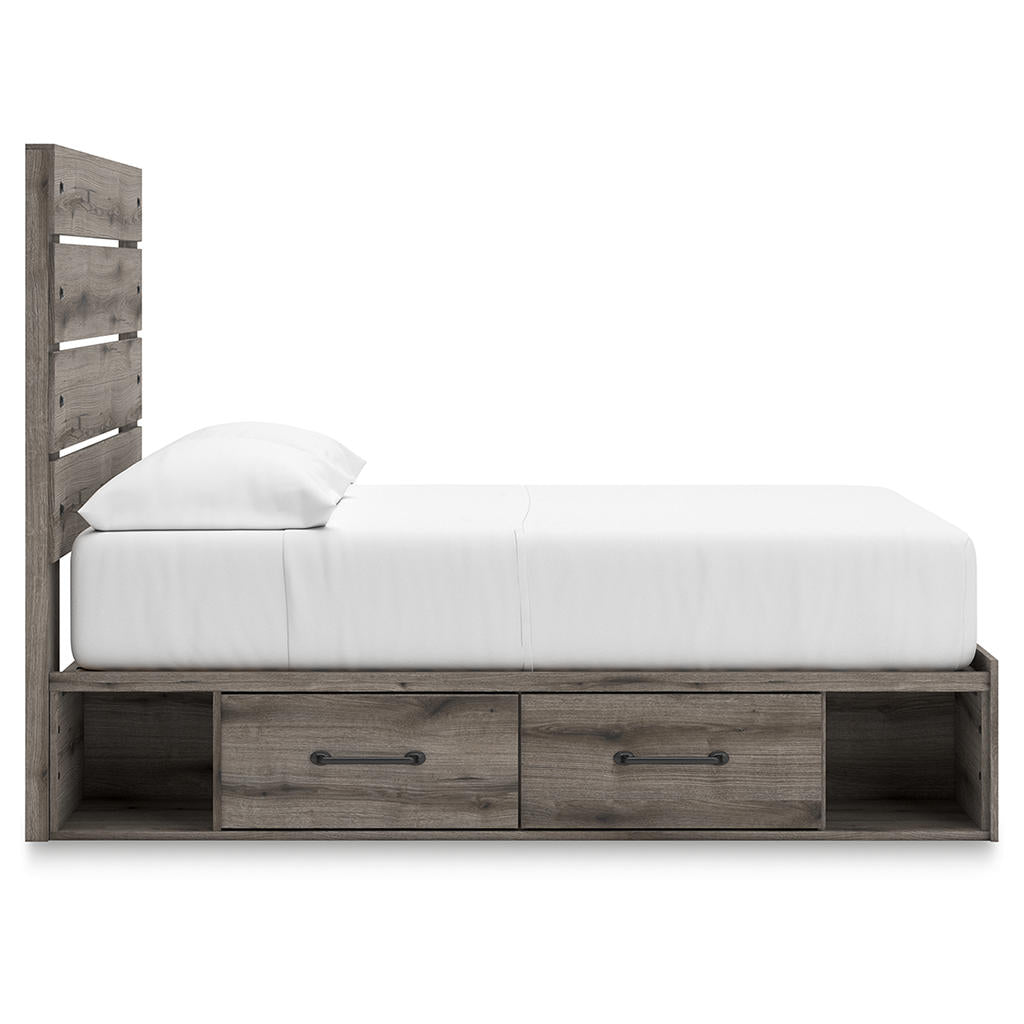 Graystorm Full Panel Bed with Storage Signature Design by Ashley® Beds