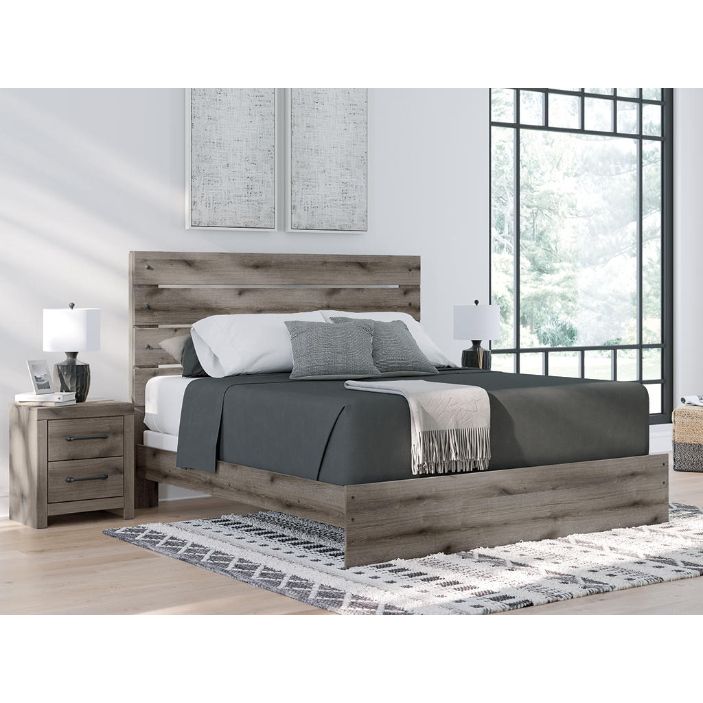 Graystorm King Panel Bed Signature Design by Ashley® Bedroom