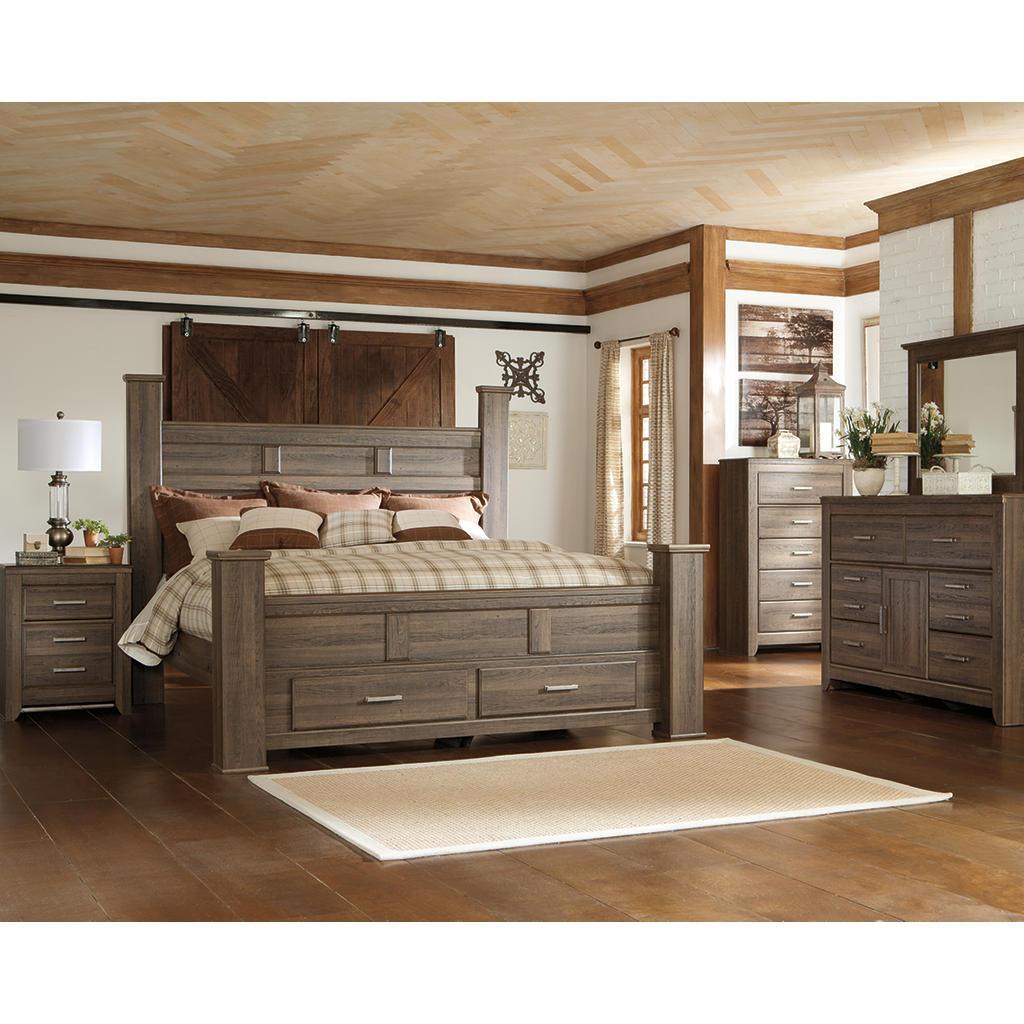 Juararo Dresser and Mirror — Dark Brown Signature Design by Ashley® Bedroom