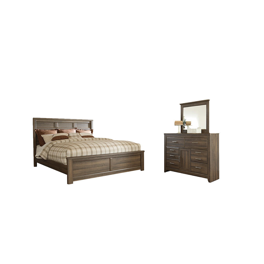 Juararo Queen Panel Bed, Dresser and Mirror Signature Design by Ashley® Uncategorized