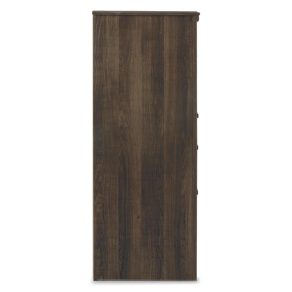 Juararo Dresser and Mirror — Dark Brown Signature Design by Ashley® Bedroom