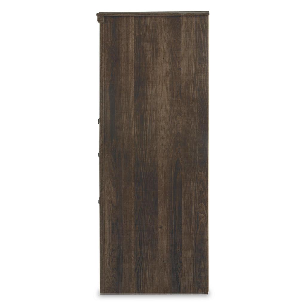 Juararo Dresser and Mirror — Dark Brown Signature Design by Ashley® Bedroom