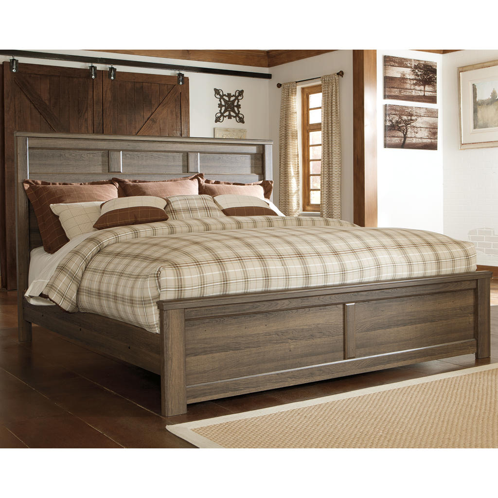Juararo King Panel Bed and 2 Nightstands Signature Design by Ashley® Uncategorized