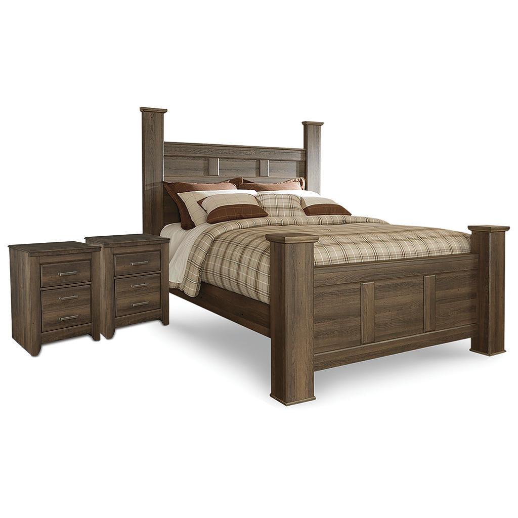 Juararo Bedroom Set (B38) — Dark Brown Signature Design by Ashley® Uncategorized