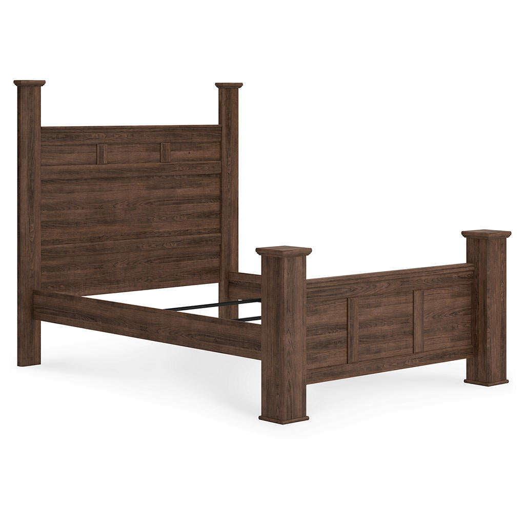 Juararo Queen Poster Bed, Dresser, Mirror, Chest and 2 Nightstands Signature Design by Ashley® Uncategorized