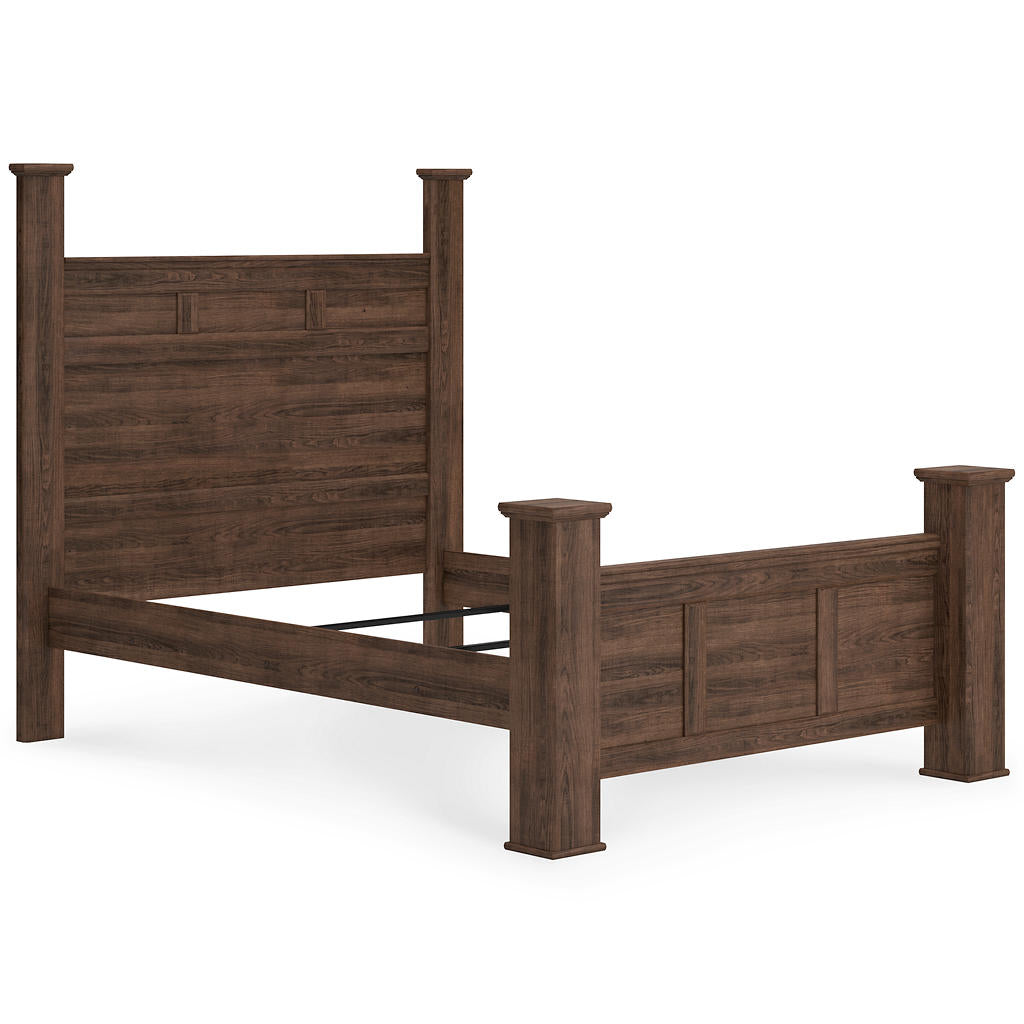 Juararo Queen Poster Bed, Dresser and Mirror Signature Design by Ashley® Uncategorized