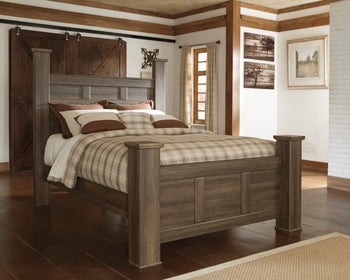 Juararo Queen Poster Bed Signature Design by Ashley® Bedroom