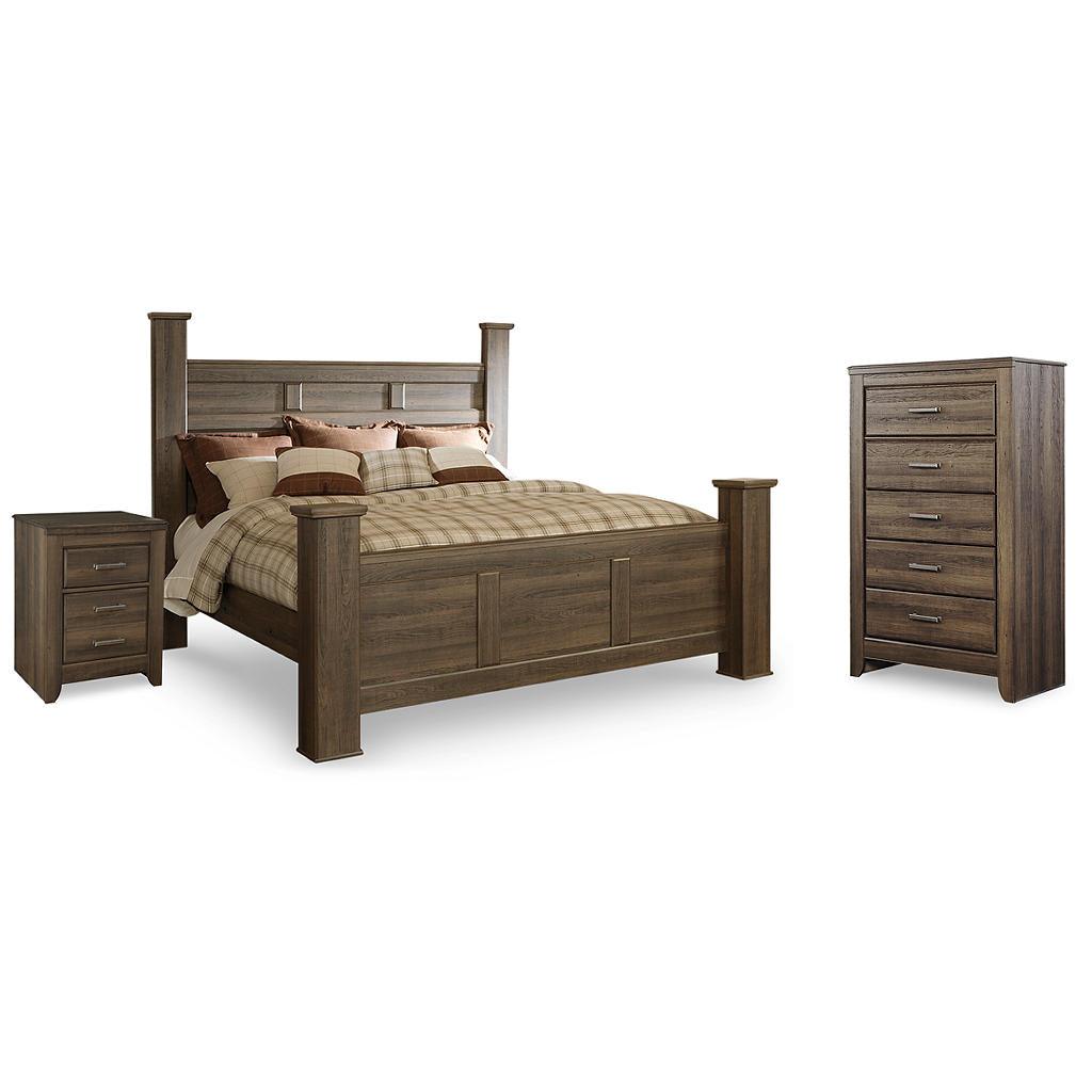 Juararo Bedroom Set (B34) — Dark Brown Signature Design by Ashley® Uncategorized