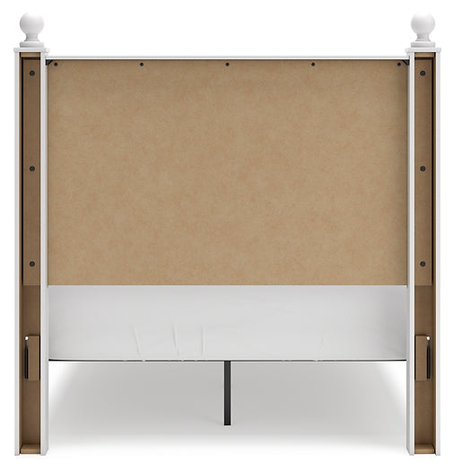 Mollviney Full Panel Bed, Dresser and Mirror