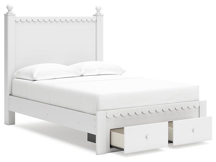 Mollviney Full Panel Storage Bed