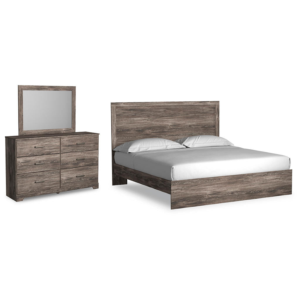Ralinksi King Panel Bed, Dresser and Mirror Signature Design by Ashley® Uncategorized
