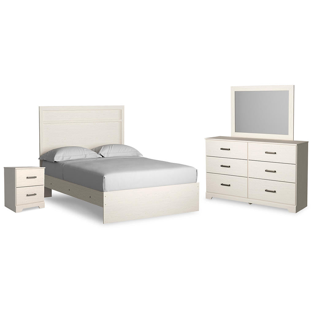 Stelsie Full Panel Bed, Dresser, Mirror And Nightstand Signature Design by Ashley® Uncategorized