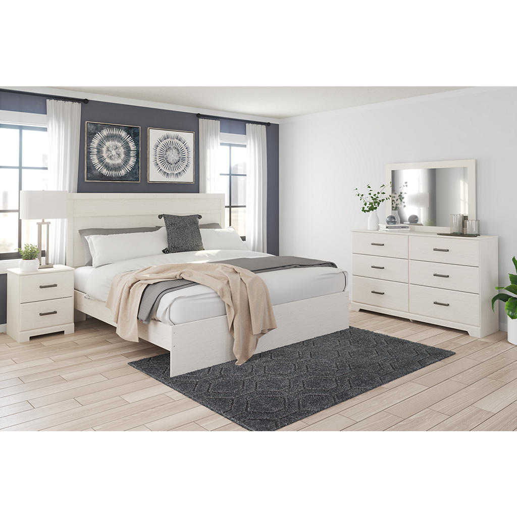 Stelsie King Panel Bed with Dresser, Mirror and Nightstand Signature Design by Ashley® Uncategorized
