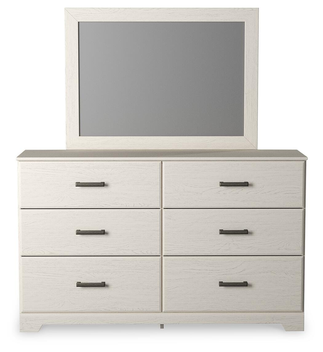 Stelsie King Panel Bed, Dresser, Mirror, Chest and 2 Nightstands