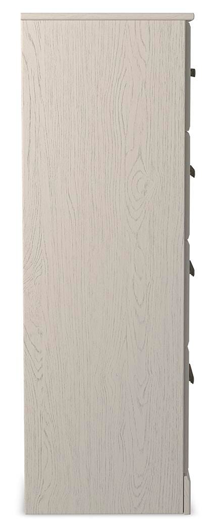 Stelsie King Panel Bed, Dresser, Mirror, Chest and 2 Nightstands