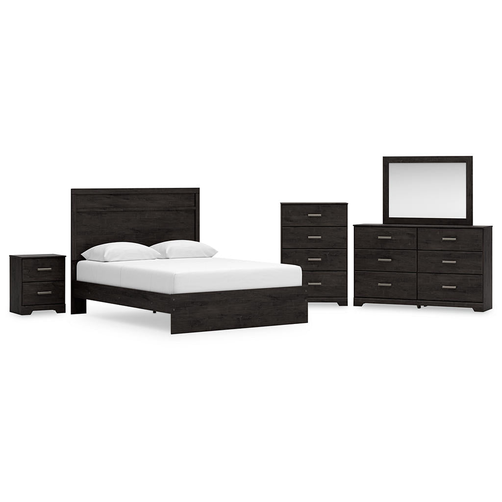 Belachime Queen Panel Bed, Dresser, Mirror, Chest and Nightstand Signature Design by Ashley® Uncategorized