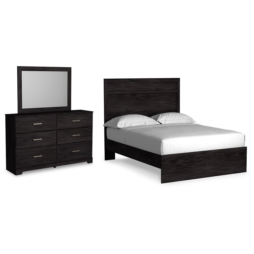 Belachime Bedroom Set (B6) — Full panel bed, dresser, and mirror Signature Design by Ashley® Uncategorized