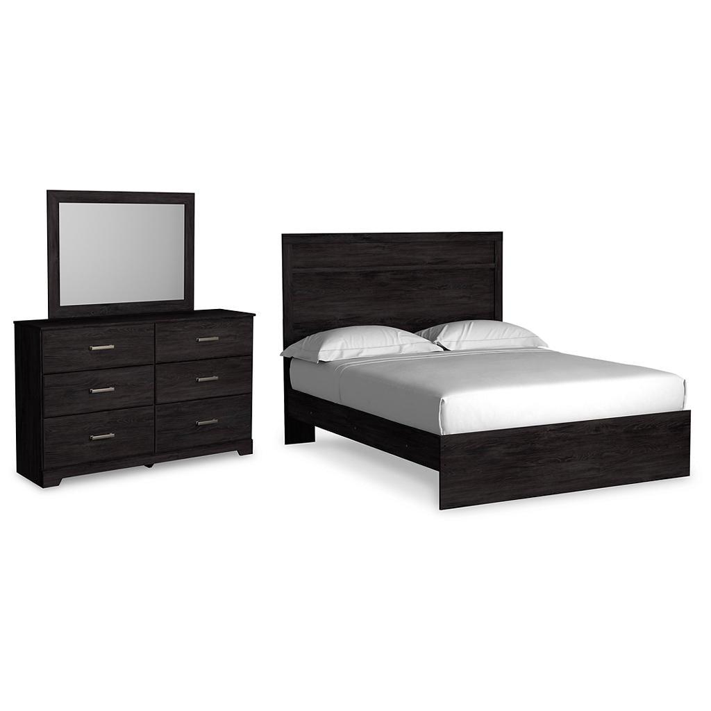Belachime Bedroom Set (B3) — Queen panel bed, dresser, and mirror Signature Design by Ashley® Uncategorized
