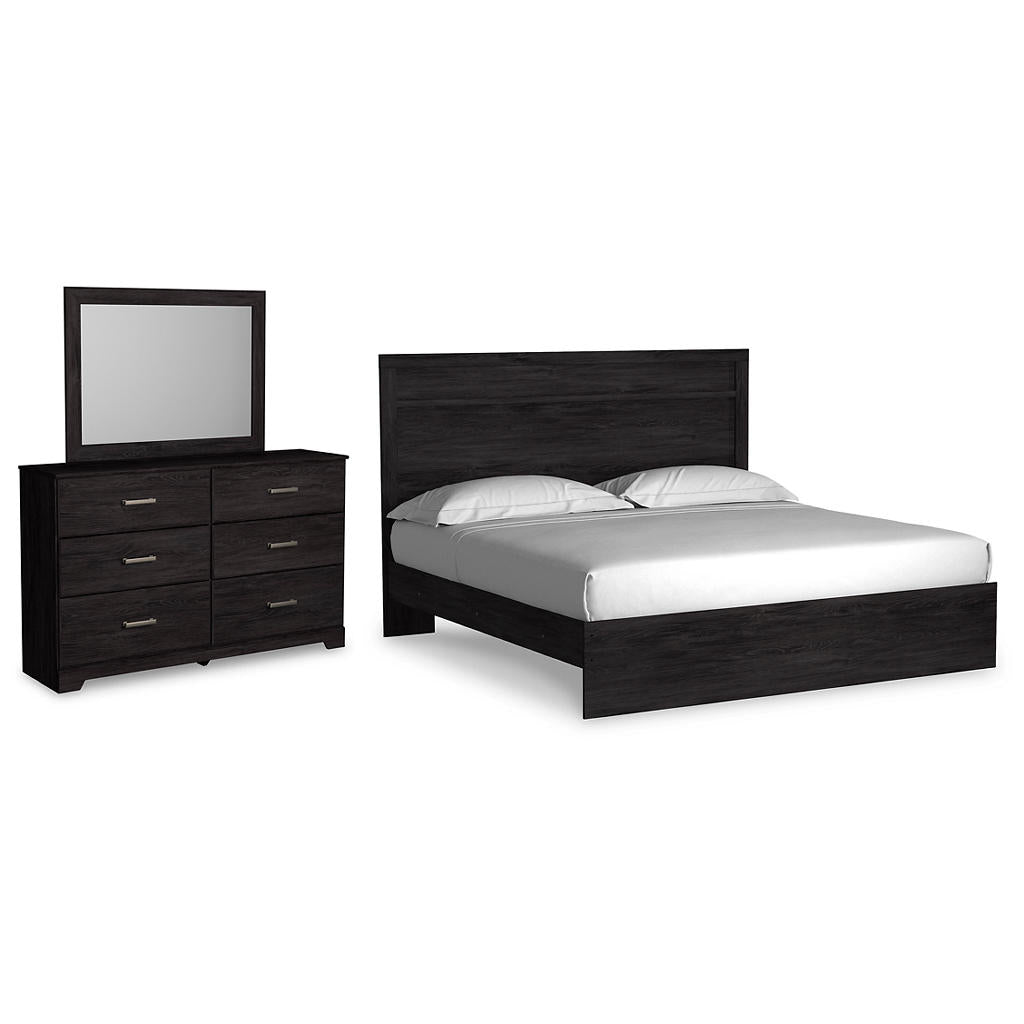 Belachime King Panel Bed, Dresser and Mirror Signature Design by Ashley® Uncategorized
