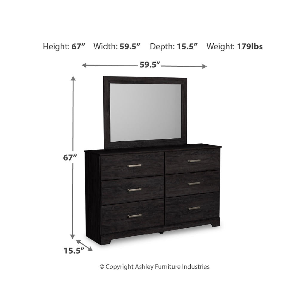 Belachime Twin Panel Bed, Dresser and Mirror Signature Design by Ashley® Uncategorized