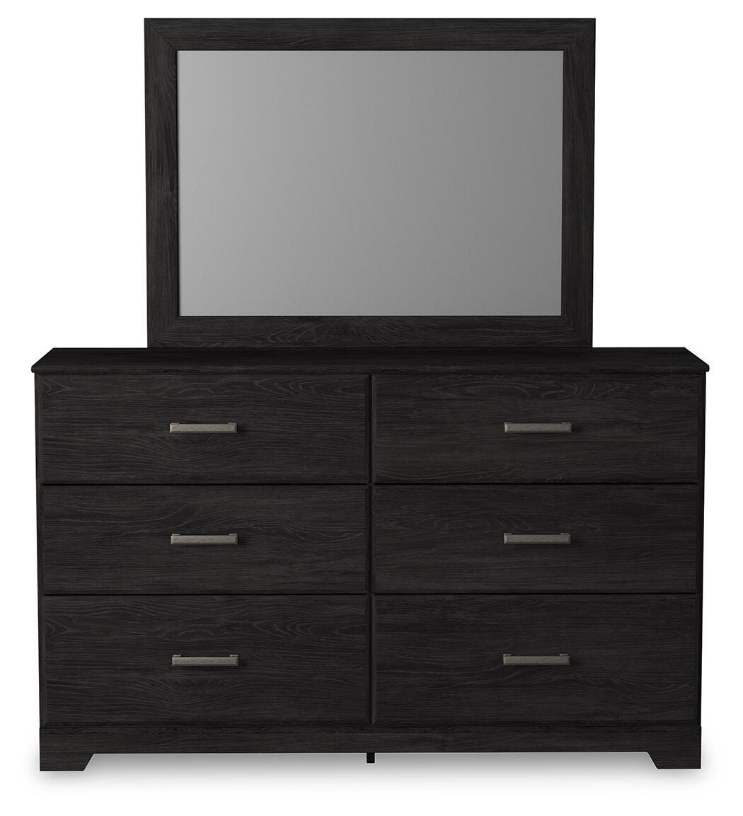 Belachime King Panel Bed, Dresser, Mirror and 2 Nightstands Signature Design by Ashley® Bedroom