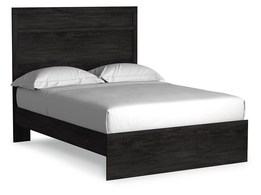 Belachime Full Panel Bed, Dresser, Chest and 2 Nightstands
