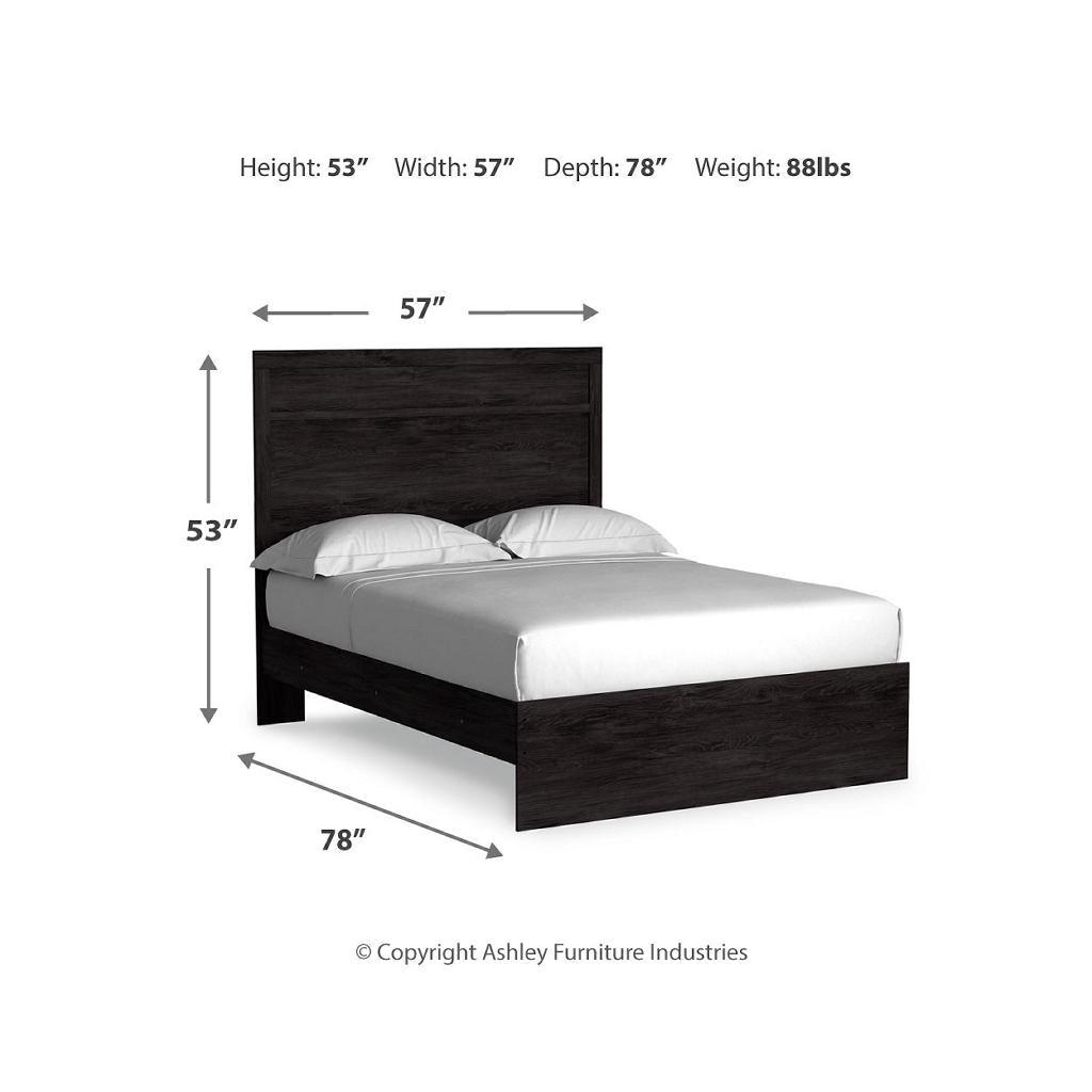 Belachime Bedroom Set (B6) — Full panel bed, dresser, and mirror Signature Design by Ashley® Uncategorized